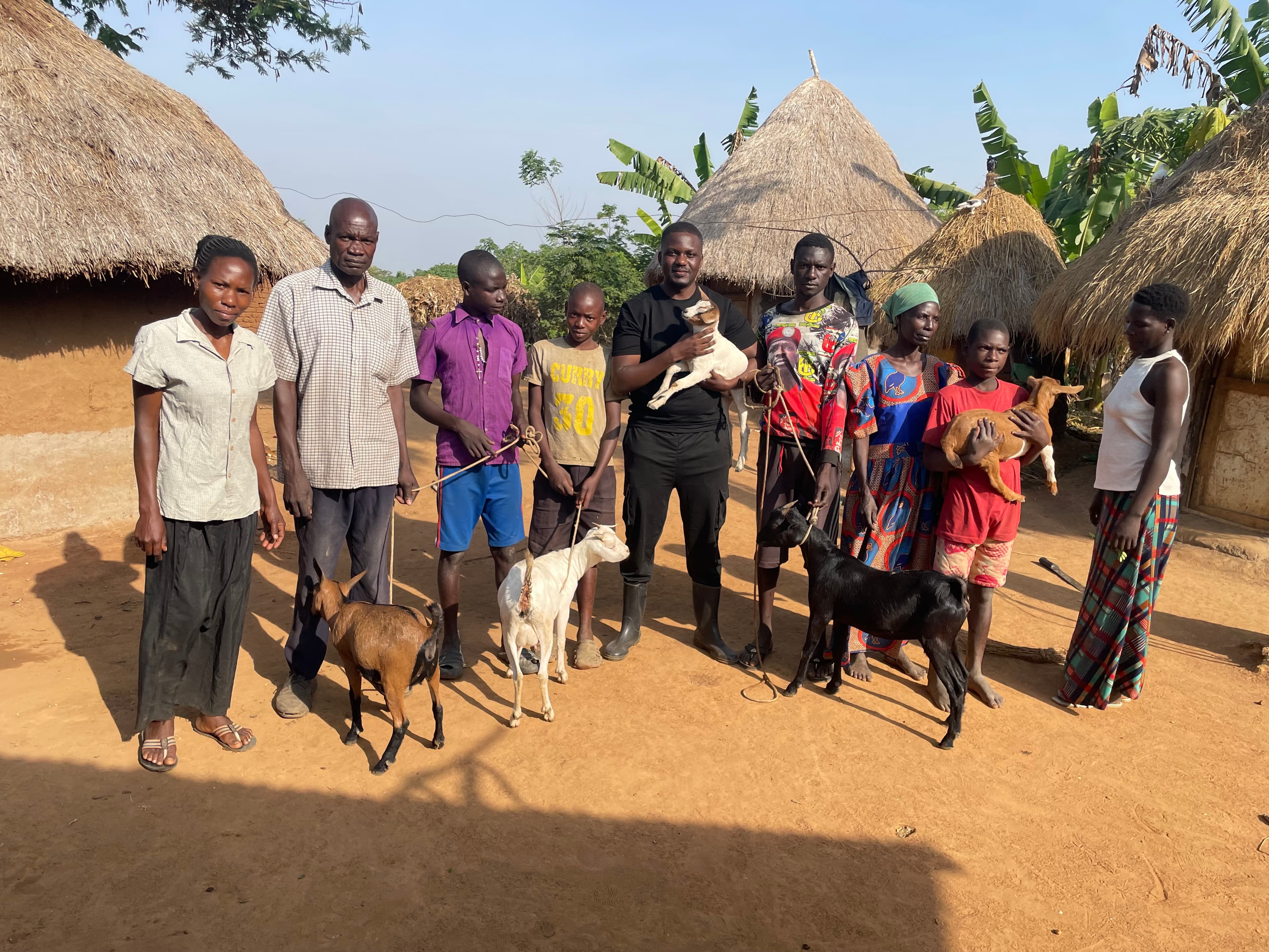 Community goat farming